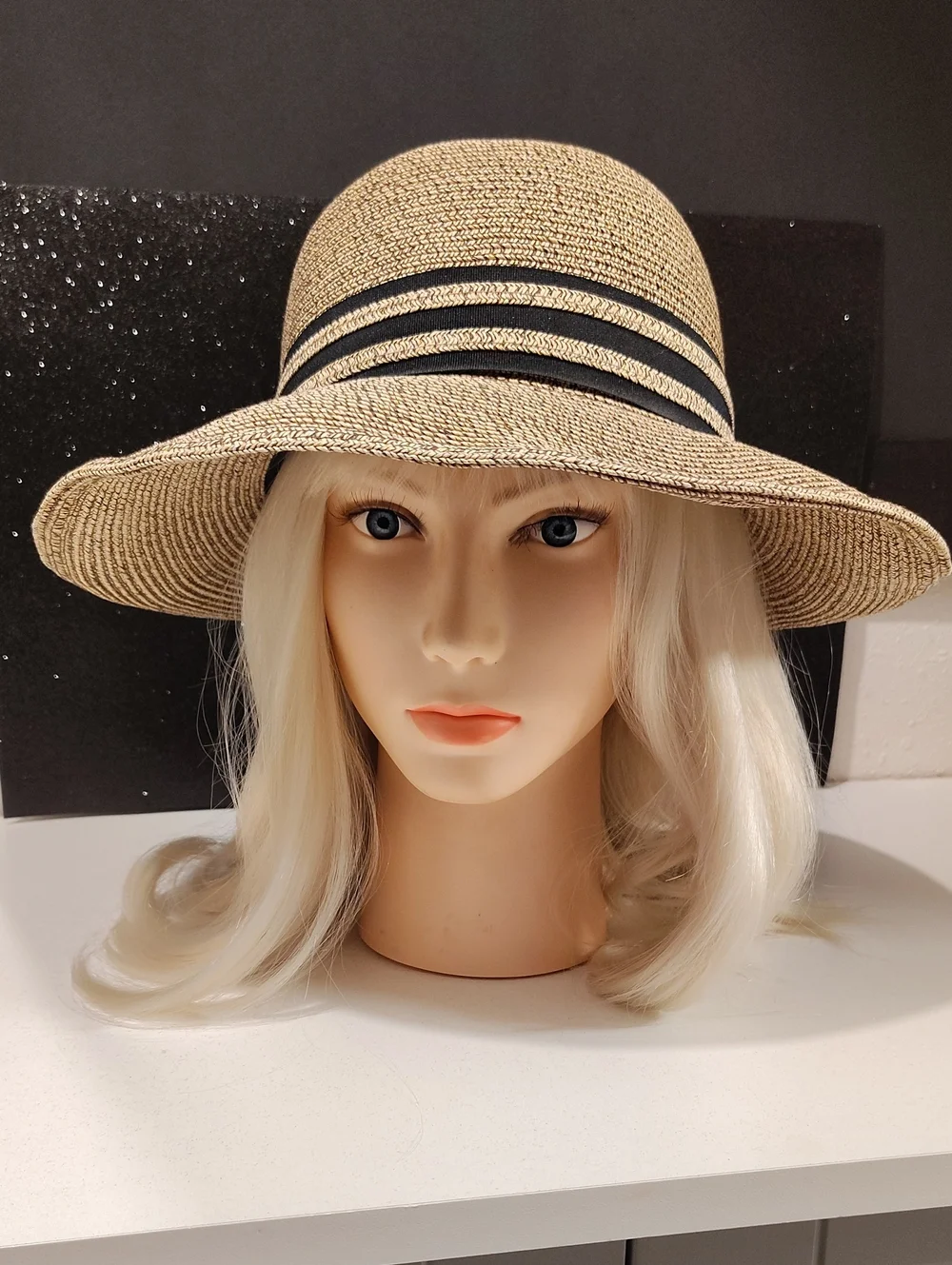 Verabella Packable Straw Sun Hat